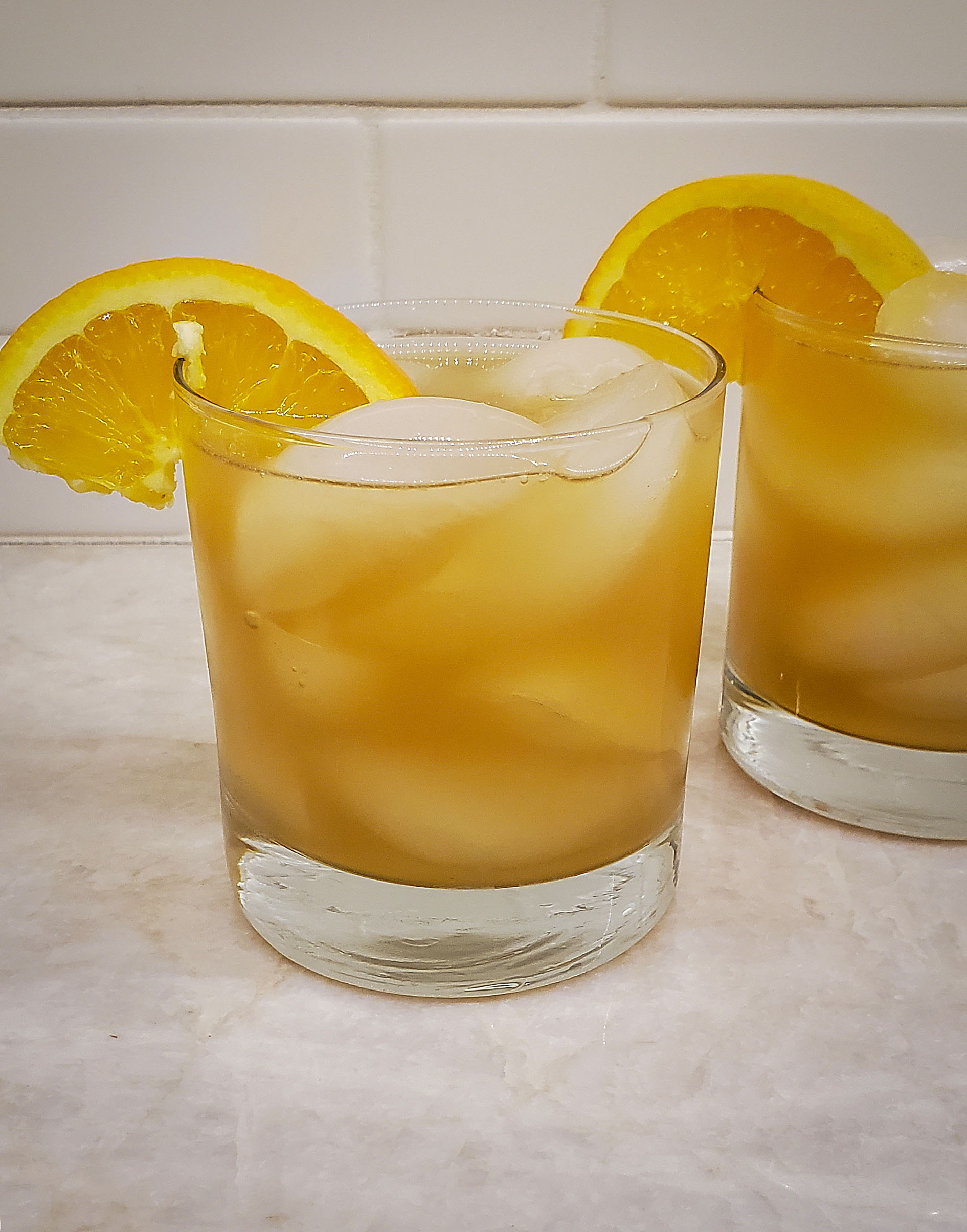 Honey Chamomile Whiskey Sour